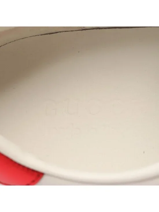 Gucci Sneakers Ace Stripe Leather Shoes - Picture 5 of 14